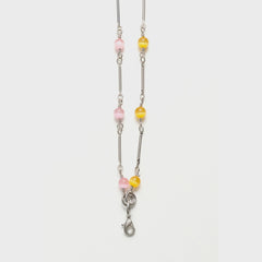 Our Legacy Fabricated Pearl Bracelet - Marbled Nectar Brass Link