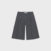 Our Legacy Split Short - Shark Pinstripe
