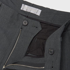 Our Legacy Split Short - Shark Pinstripe