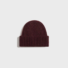by Parra Reversed Flag Beanie - Dark Burgundy