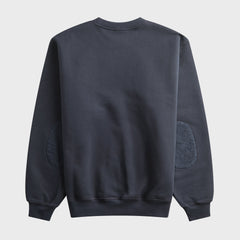 by Parra Tired Champione Crewneck Sweatshirt - Navy Blue