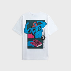 by Parra Why Are You Here Tee - White