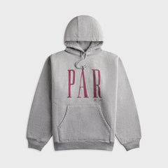 by Parra Gapped Hooded Sweatshirt - Grey