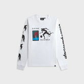 by Parra Divine Hammer Long Sleeve Tee - White