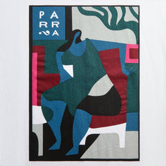 by Parra Leaving Now Tee - White
