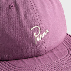 by Parra Signature 6 Panel Cap - Purple