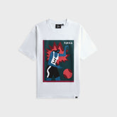 by Parra Baseketball Tee - White