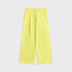Peachy Den Trixie Drawcord Trouser - Highlighter
