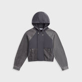 Peachy Den Mercy Track Jacket - Grey Marl