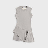 Peachy Den Joni Skort Dress - Grey Marl