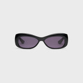 Port Tanger Lydia Frame Sunglasses - Black