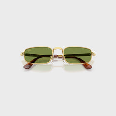 Ray Ban x A$AP ROCKY Bold Metal Sunglasses - Gold / Green