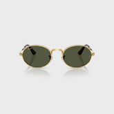 Ray Ban x A$AP ROCKY Bold Metal Sunglasses - Gold / Green