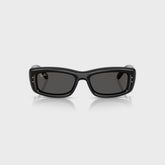 Ray Ban x A$AP Rocky Kiliane Puffer Sunglasses - Black Frame / Dark Grey Lens