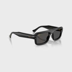 Ray Ban x A$AP Rocky Flacko Puffer Sunglasses - Black Frame / Dark Grey Lens