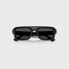 Ray Ban x A$AP Rocky Flacko Puffer Sunglasses - Black Frame / Dark Grey Lens