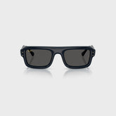 Ray Ban x A$AP Rocky Flacko Puffer Sunglasses - Transparent Blue Frame / Dark Grey Lens