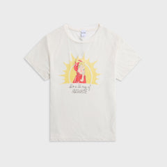 ReDone Ray of Sunshine Classic Tee - Vintage White
