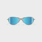 NRGY Loop Frames - Chrome / Blue Water Lenses