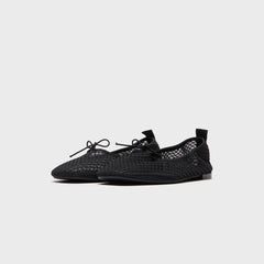 Repetto Garance Mesh Ballet Flats - Black