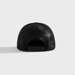 Rhude Thousand Palms Trucker Cap - Black / White