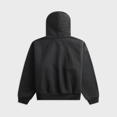 Rhude Eagle Pass Zip-Up Hoodie - Vintage Black / White