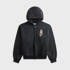 Rhude Fumar 91 Zip-Up Hoodie - Vintage Black / White / Red