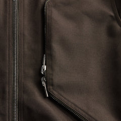 Rick Owens Heizer Flight Bomber Jacket - Dark Dust