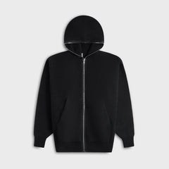 Rick Owens Alpaca Gimp Hoodie - Black
