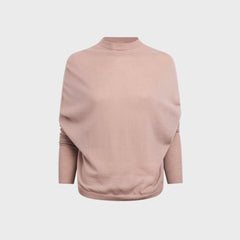 Rick Owens Long Sleeve Crater Sweater - Rose