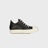 Rick Owens SS26 Temple Low Sneaks - Black / Milk