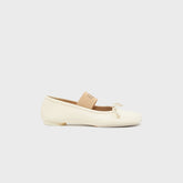 MM6 Maison Margiela Anatomic Numeric Ballerina - Alabaster