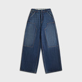 Maison Margiela Wide Leg Pants - Blue Wash