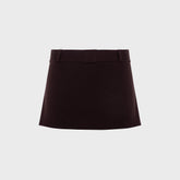 Siedres Jasmy Mini Knit Skort - Brown