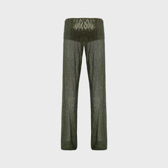 Siedres Alexium Sequin Sheer Pant - Green