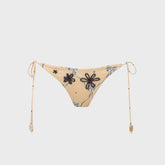 Siedres Rom Tie-Detailed Low-Rise Bikini Brief - Yellow