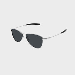 Saint Laurent SL 831 Vesper Sunglasses - Silver / Grey