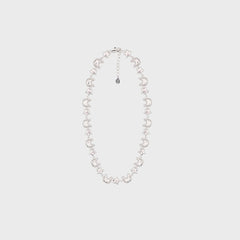 Sandy Liang Terminator Bunny Star Necklace - Silver