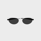 Saint Laurent Unisex 682 Sunglasses - Silver / Grey
