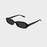 Saint Laurent Oval Sunglasses - Black