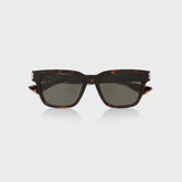 Saint Laurent Man Recycled Acetate Sunglasses - Havana / Grey