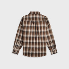Stampd Oversized Plaid Buttondown - Earth Plaid