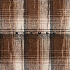 Stampd Oversized Plaid Buttondown - Earth Plaid