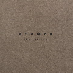 Stampd LA Stack Logo Relaxed Tee - Sepia