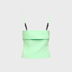 Sandy Liang Ahsoka Top - Mint