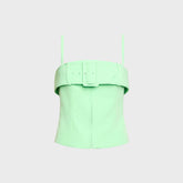 Sandy Liang Ahsoka Top - Mint