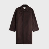 Studio Nicholson Raglan Wool Coat - Espresso