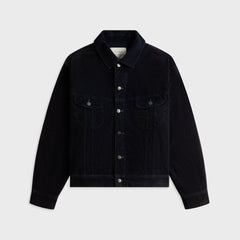 Studio Nicholson x Aaron Levine Derby Double Dye Trucker Jacket - Faded Blue