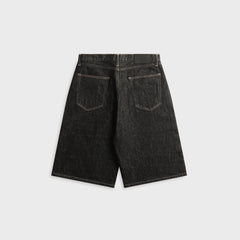 Studio Nicholson Marylebone Denim Short - Black / White Weft