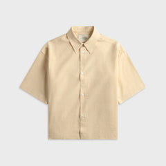 Studio Nicholson Sanko Short Sleeve Shirt - Antique White